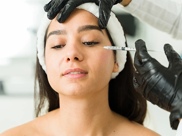 Xeomin® injection for smooth frown lines